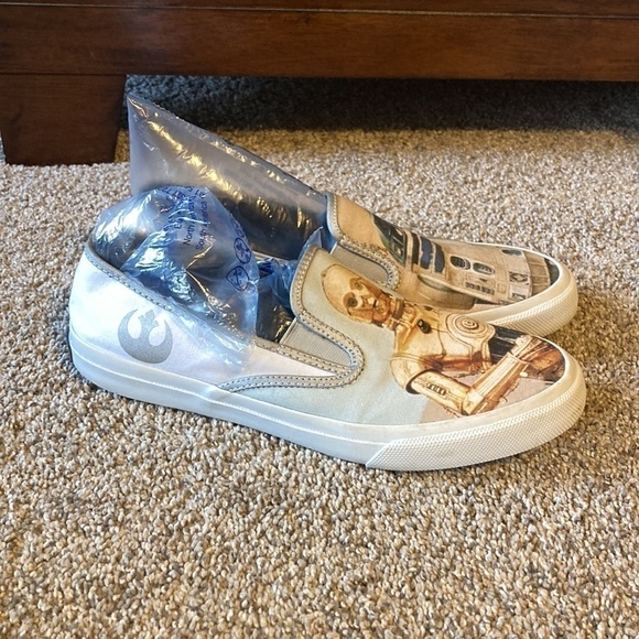 STAR Wars Mens’ slip on Sperry shoes size 9.5 - Picture 9 of 10